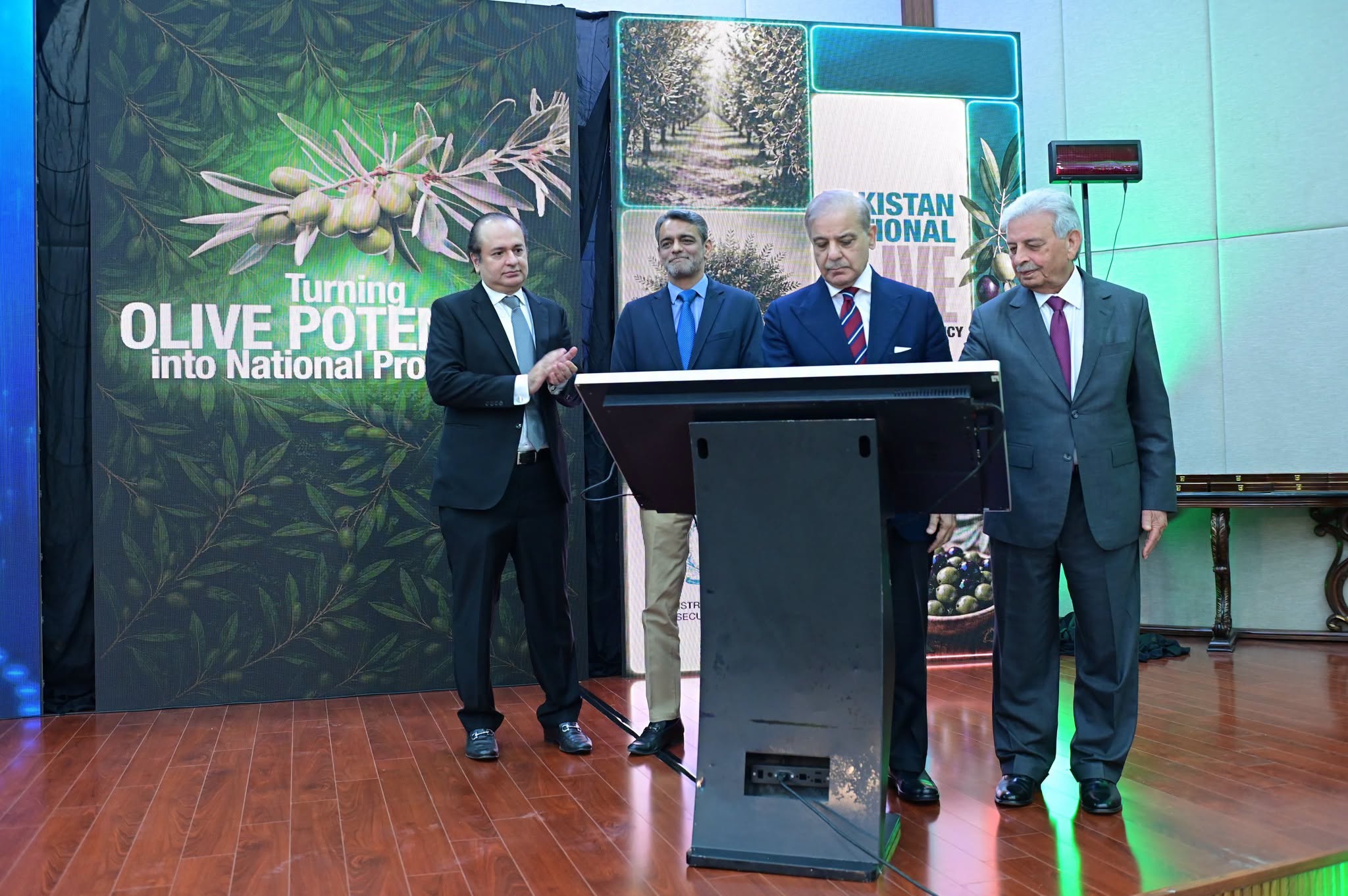 Prime Minister Of Pakistan at the Launch of Pakistan National Olive Value Chain Policy