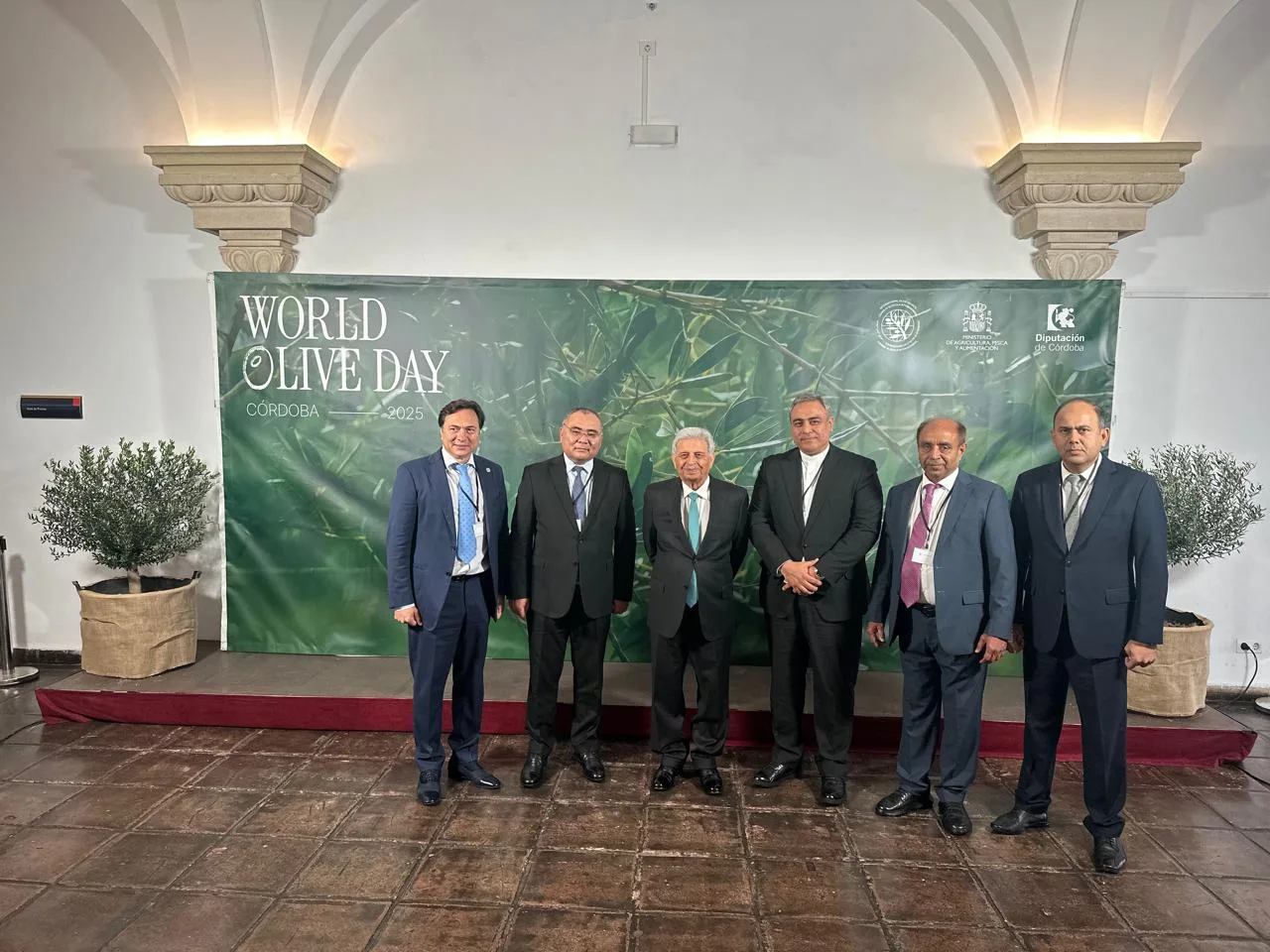 Federal Minister Rana Tanveer Hussain at 122nd council of members IOC meeting at Cordoba Spain